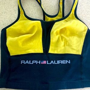 1990’s Ralph Lauren crop top/sports bra
